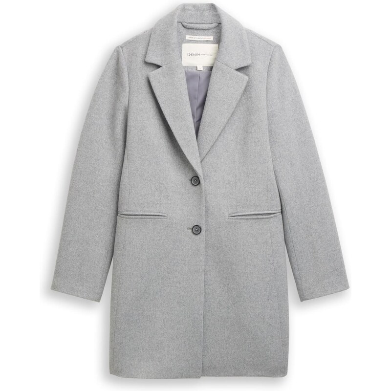 TOM TAILOR DENIM Prechodný kabát sivá 65162833