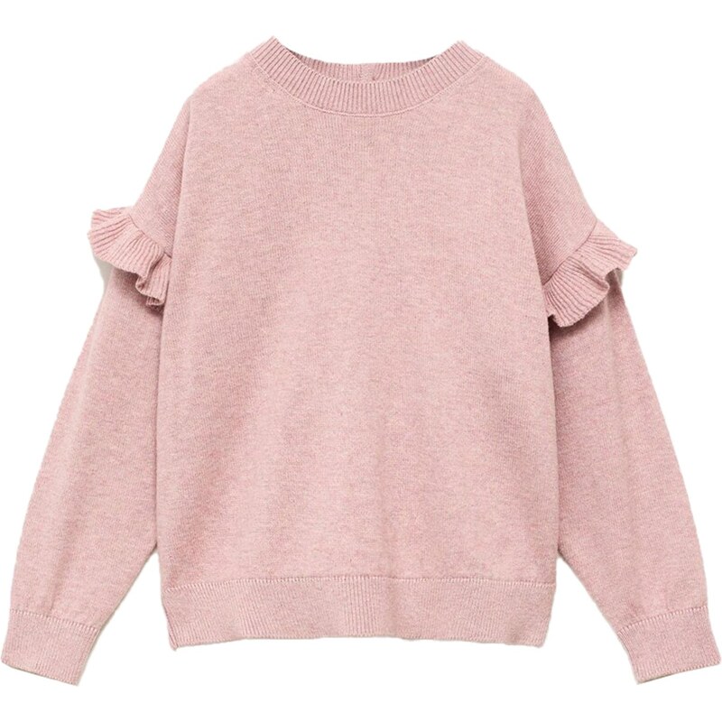 MANGO KIDS Sveter HAZEL ružová 65656089