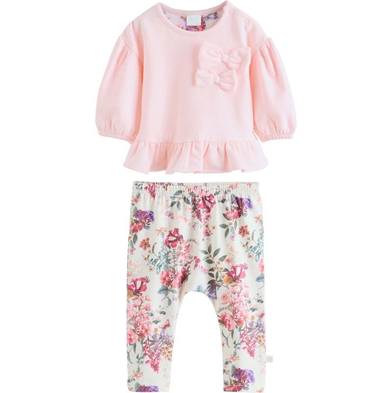 Next Set svetlobéžová / levanduľová / staroružová / tmavoružová 65980784