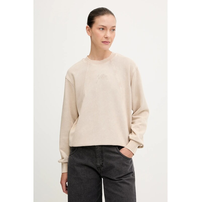 Bavlnená mikina G-Star Washed a line script 65166086