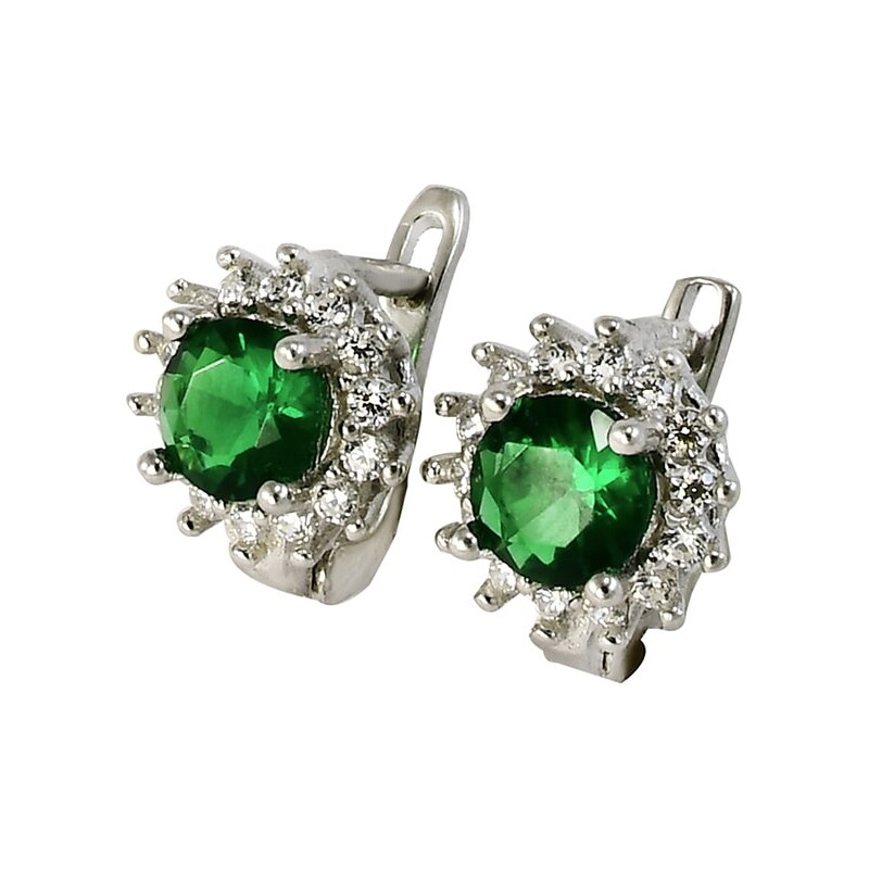 Strieborné náušnice Glare 902 65168035