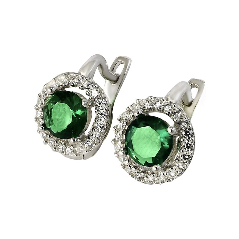 Strieborné náušnice Glare 900 65168033