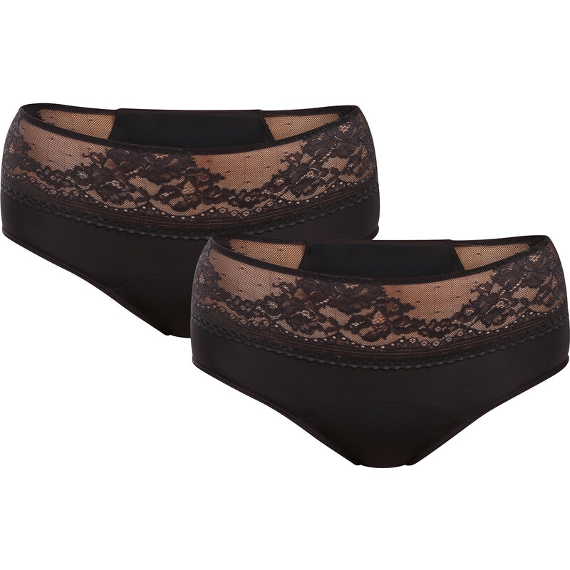 2PACK Menštruačné nohavičky Dorina Eco Moon Lace Midi (DOR052) 51038359