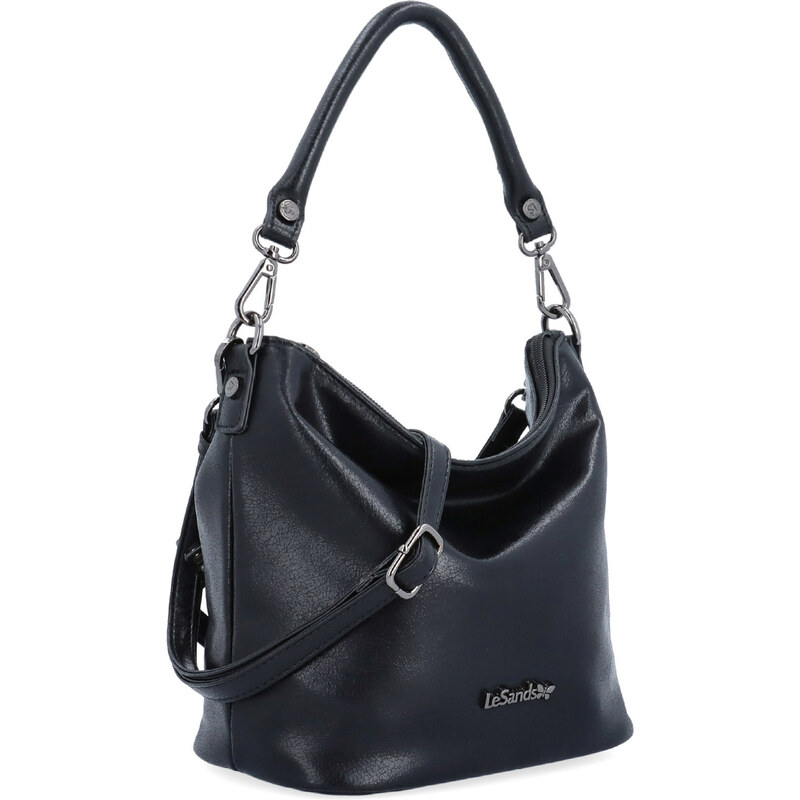 Kabelka zo syntetickej kože cez rameno Le Sands čierna 4368 C 65169205