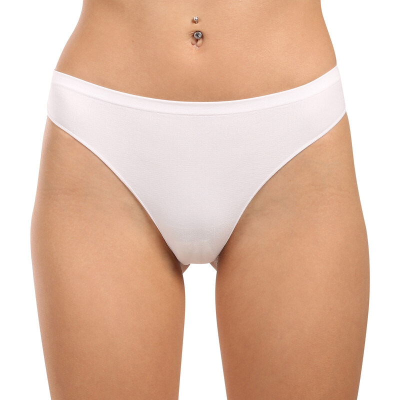 Dámske tangá Moravec bezšvové bielé (Light) L/ 64940974