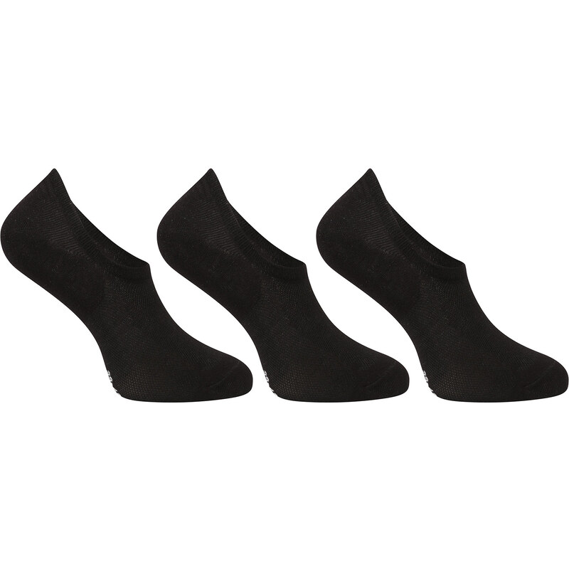3PACK ponožky Benysøn extra nízke čierné (B-6001) 64398567