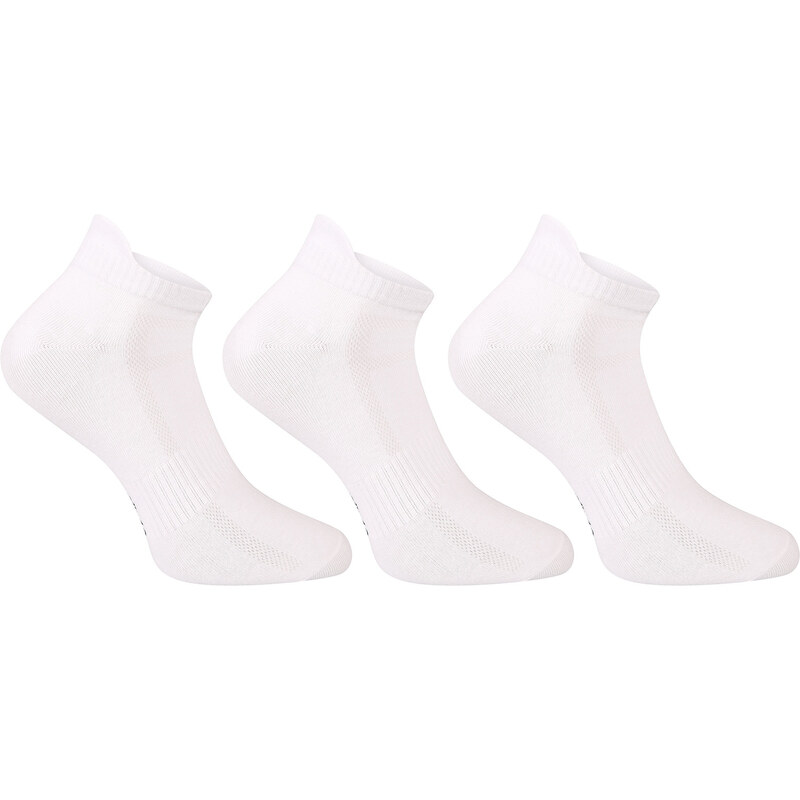 3PACK ponožky Benysøn nízke bielé (B-6052) 64398570