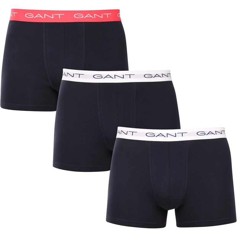 3PACK pánske boxerky Gant čierne (902523004-648) 65170397