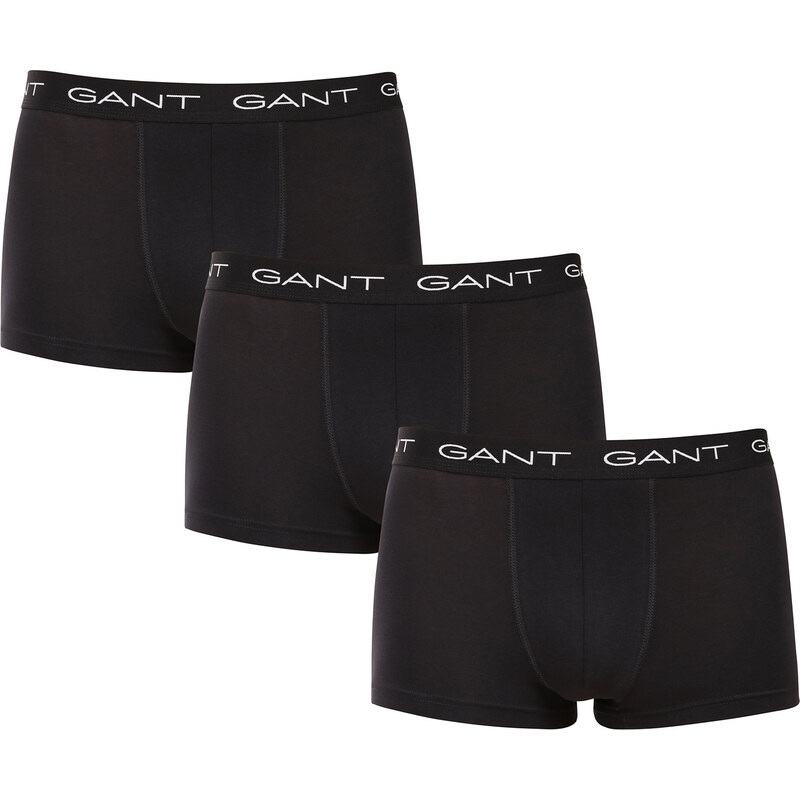 3PACK pánske boxerky Gant čierne (900023003-005) 65170398
