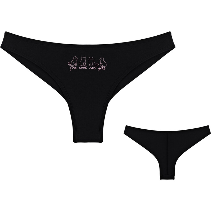 Donella Dámske nohavičky Mačka - vyp 67383851