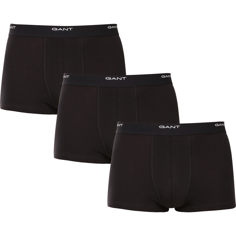 3PACK pánske boxerky Gant čierne (900003333-005) 65170399