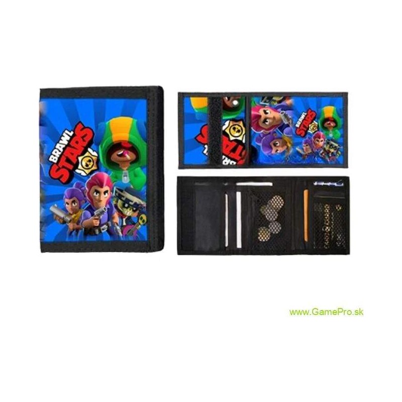 SpikeStreet Brawl Stars Leon and Team (peňaženka) 65169648