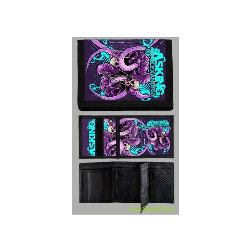 SpikeStreet Asking Alexandria Elephant Skull (peňaženka) 65169653