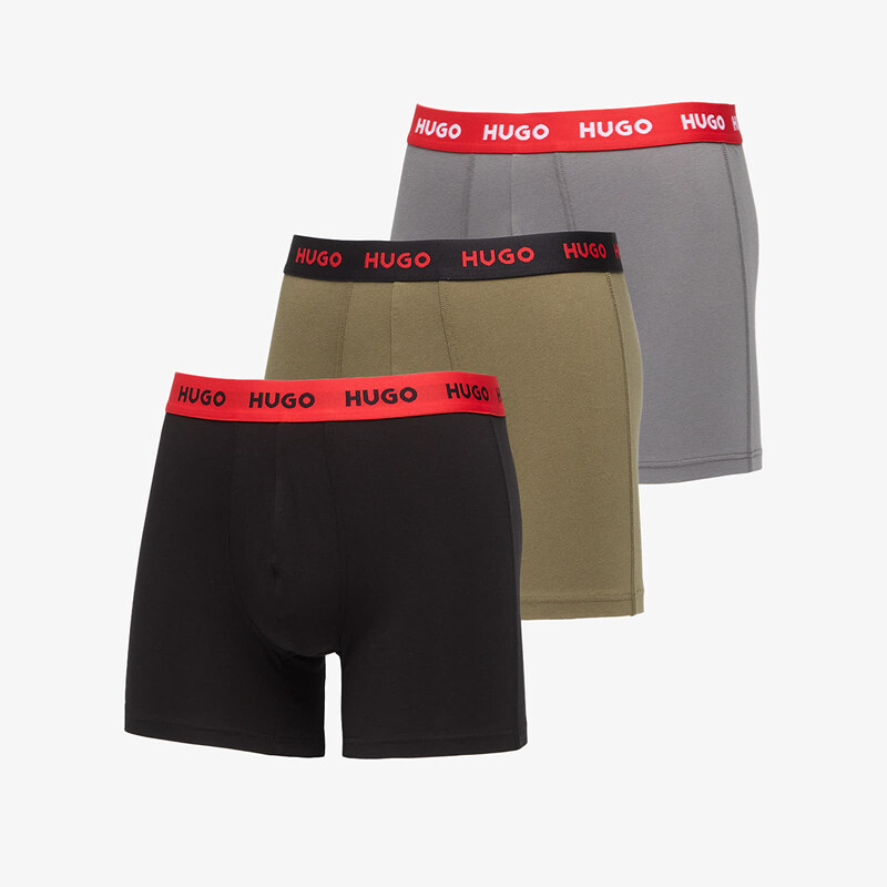 Boxerky Hugo Boss Boxer Briefs 3-Pack Multicolor XL 65171310