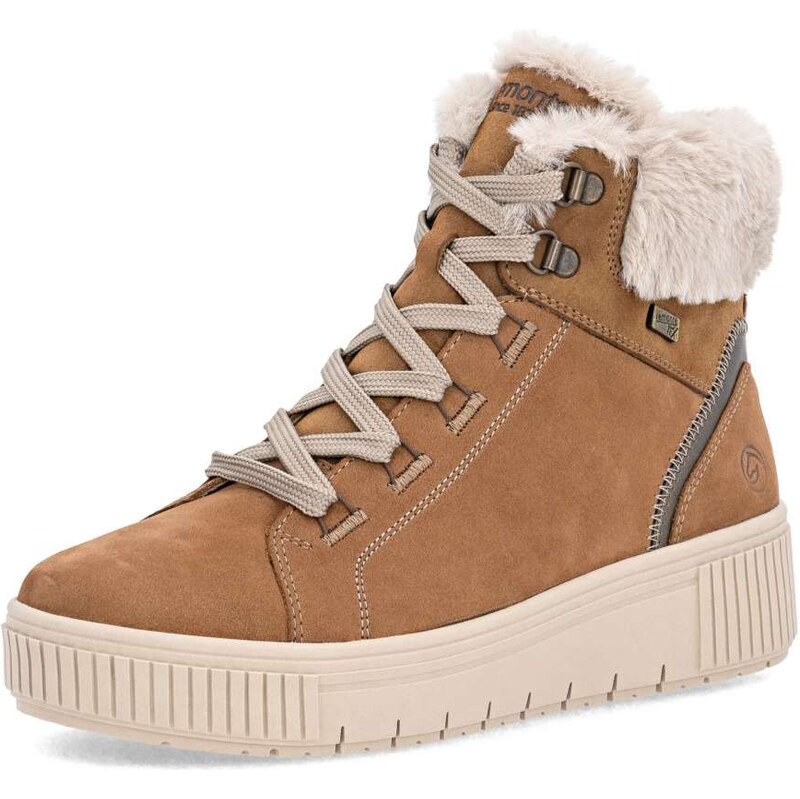 RIEKER Dámska členková obuv REMONTE D3B72-22 hnedá W5 65169740