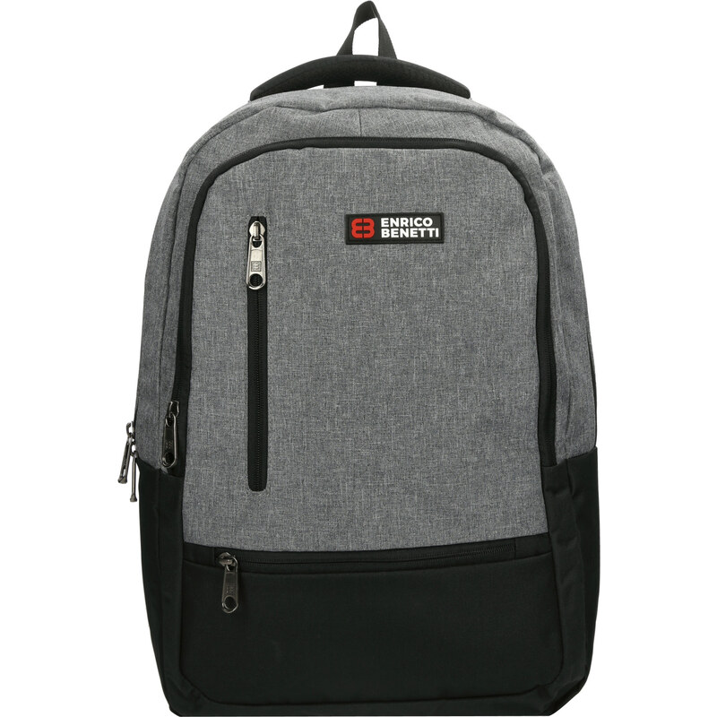 Enrico Benetti Hamburg 15 Notebook Backpack Light Grey 25l 62193195