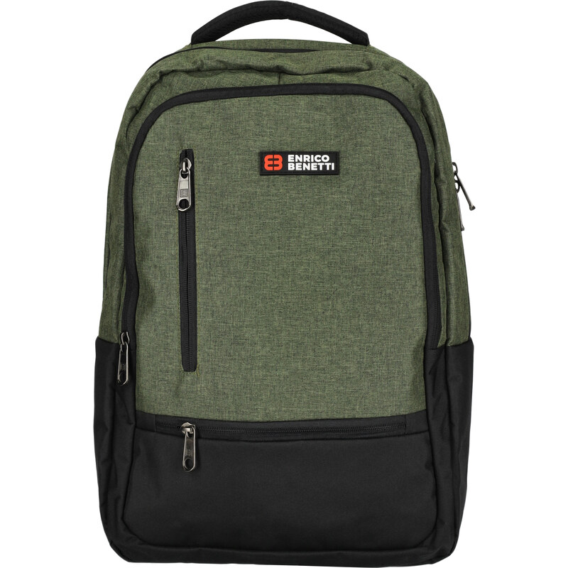 Enrico Benetti Hamburg 15 Notebook Backpack Olive 25l 62193196
