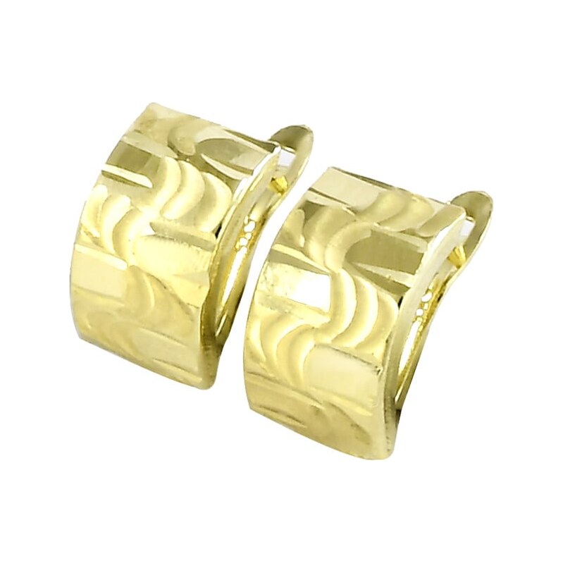 Zlaté náušnice Glare 418 65169847