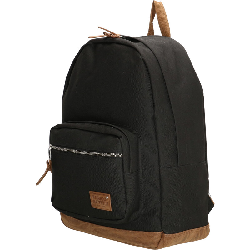 Enrico Benetti Santiago Notebook Backpack 22 l Black 62194209