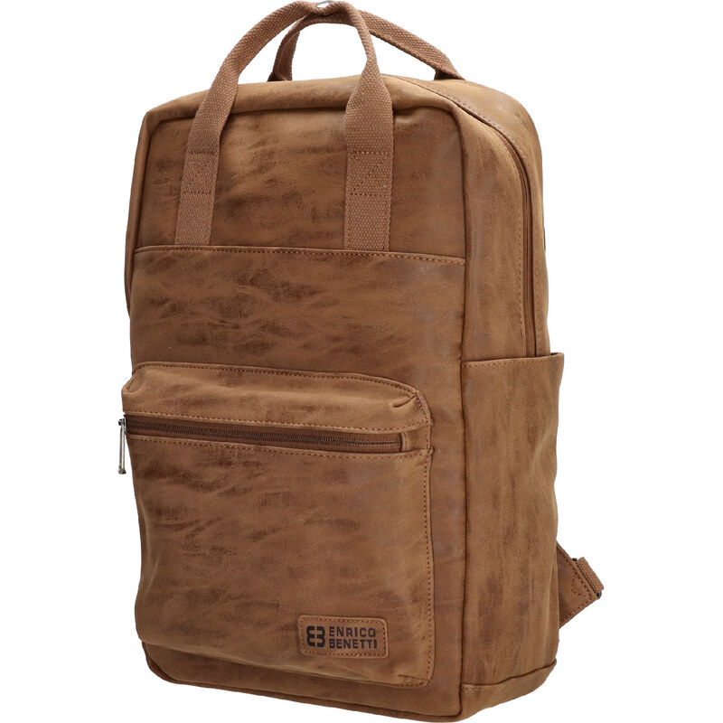 Enrico Benetti Rotterdam 13 Notebook Backpack Camel 62194271