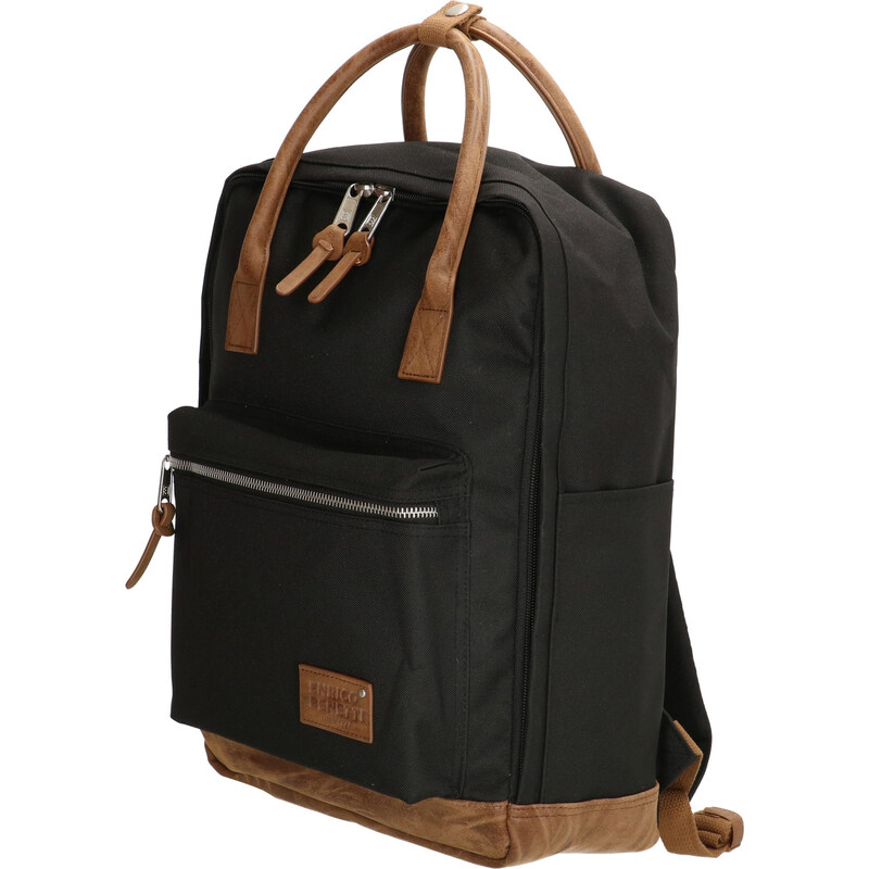 Enrico Benetti Santiago Notebook Backpack 17 l Black 62194282