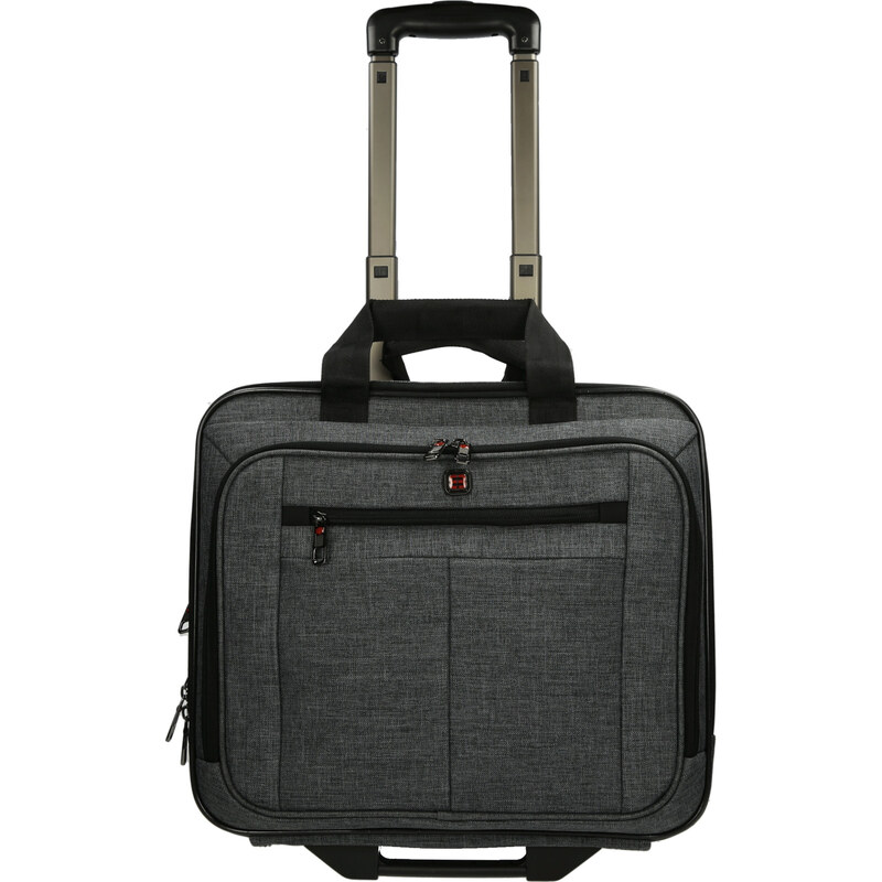 Enrico Benetti Frankfurt Notebook Trolley 24 l Grey 62194326