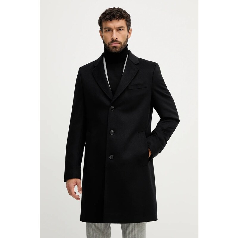 Vlnený kabát BOSS H-Hyde-254 65144596