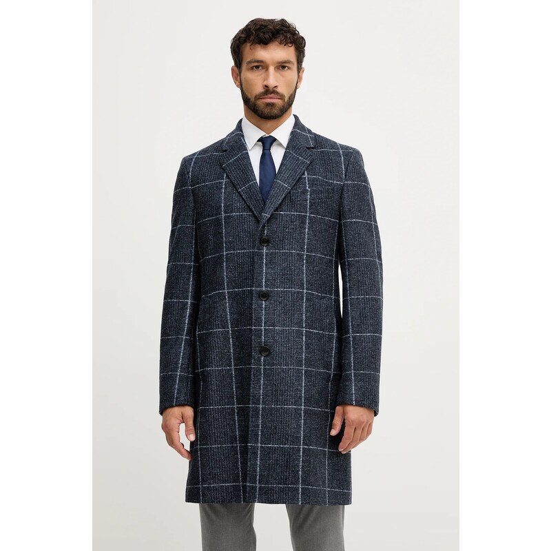 Vlnený kabát BOSS H-Hyde-J-254 65144597