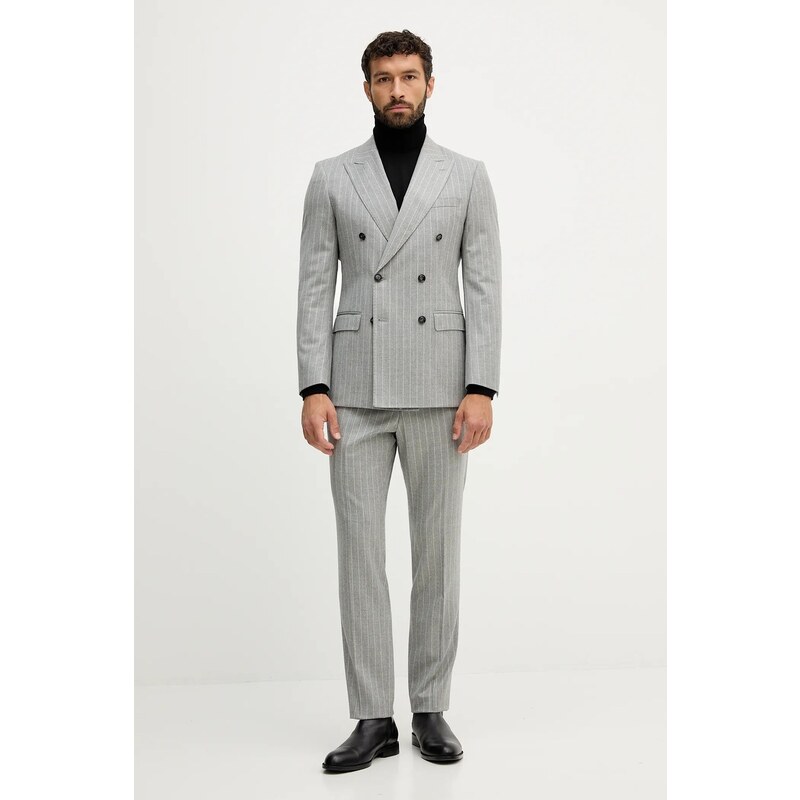 Vlnený oblek BOSS H-Huge-2pcs-DB-254 65144599