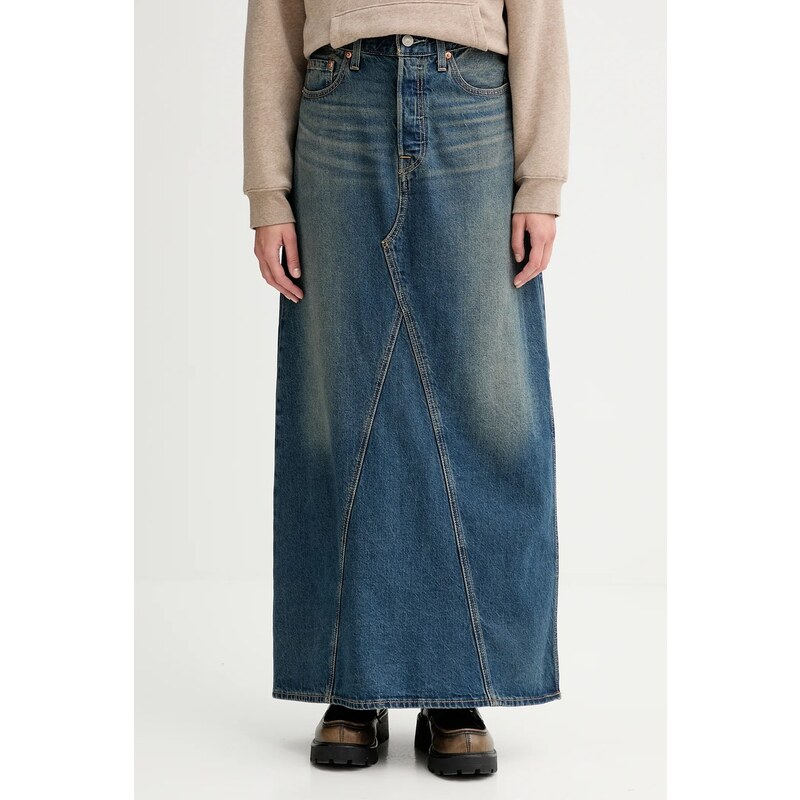Rifľová sukňa Levis 65118855