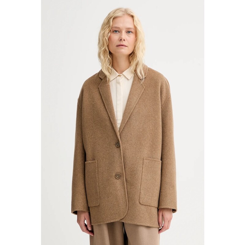 Vlnený kabát Sessun 65118857
