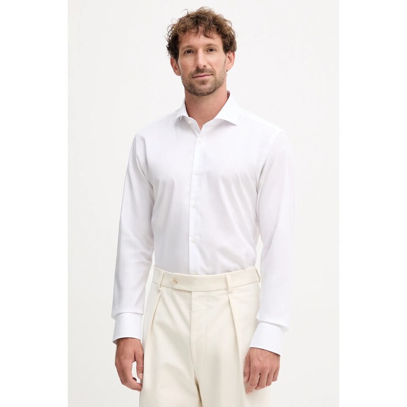 Bavlnená košeľa BOSS H-HANK-spr-B1-C1-253 65170007