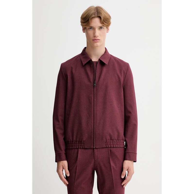 Vlnená bunda HUGO Hellys241F1X 65170463