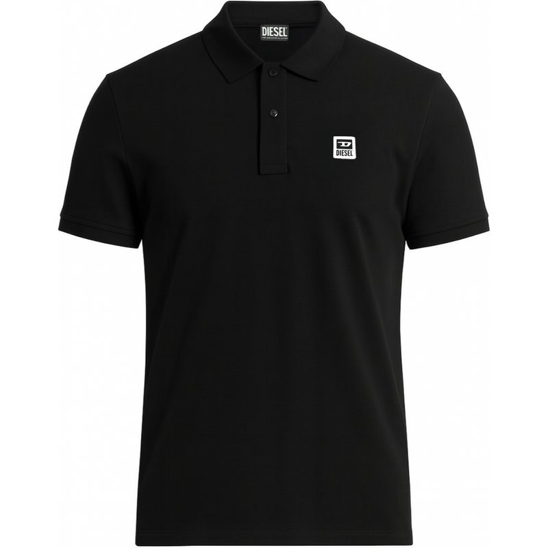 DIESEL Smith II. Black polo tričko 65171004