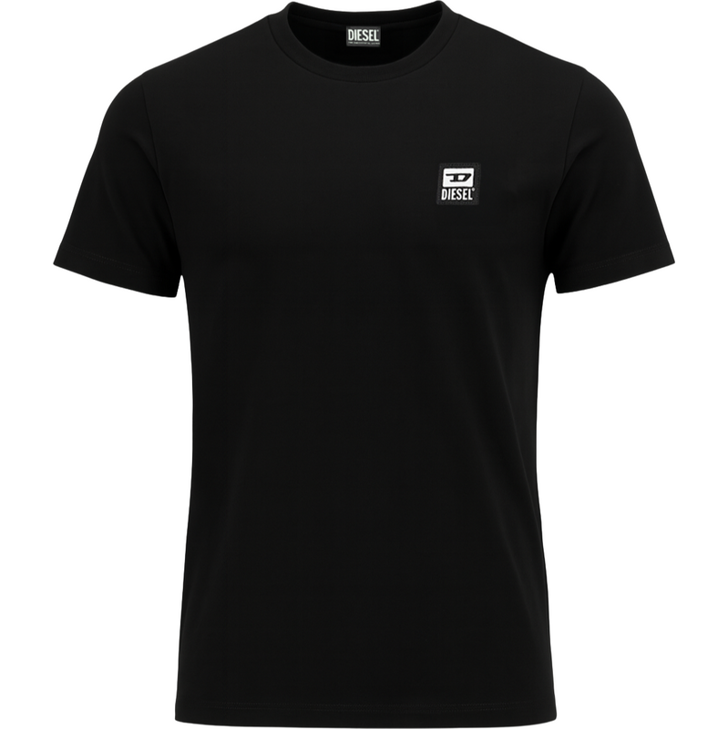 DIESEL Logo Black tričko 65171003