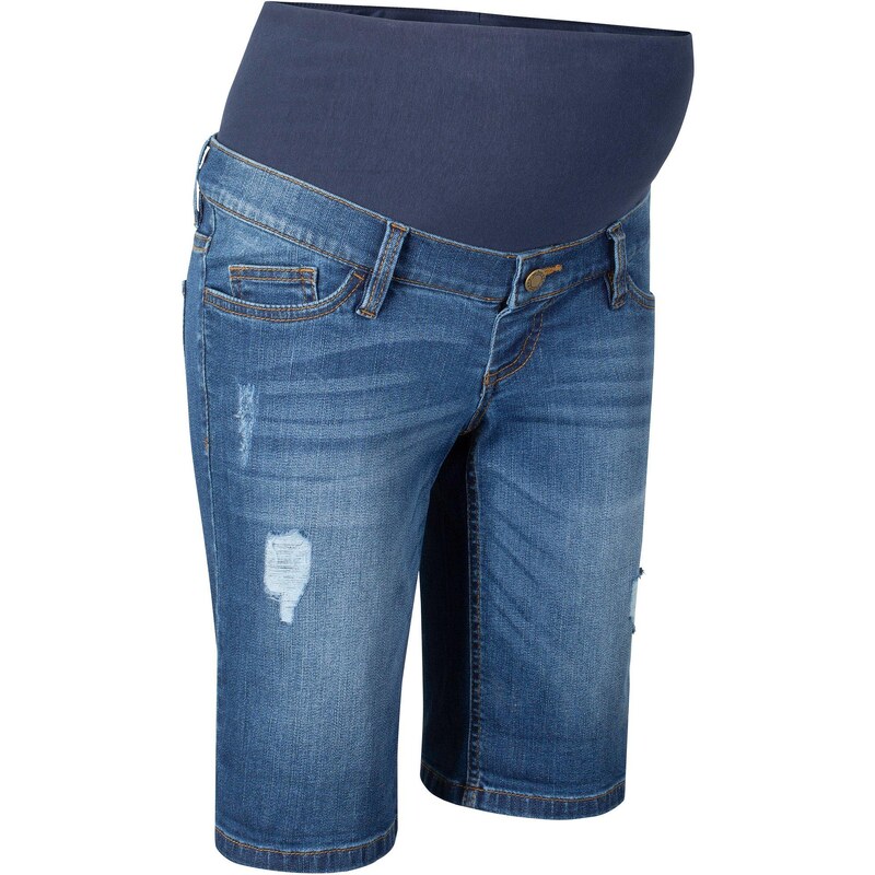 bonprix Materské bermudy, Regular Fit, farba modrá 44789482