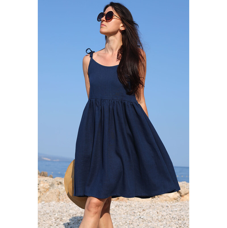 Romantické ľanové šaty Lotika 65546758