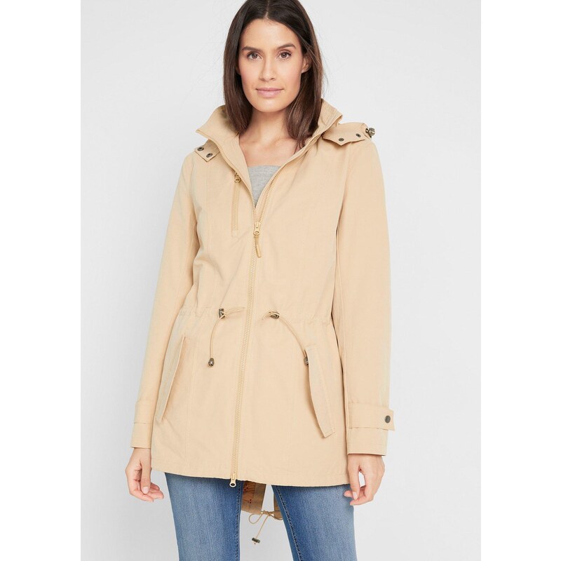 bonprix Parka bunda, farba béžová 44734680