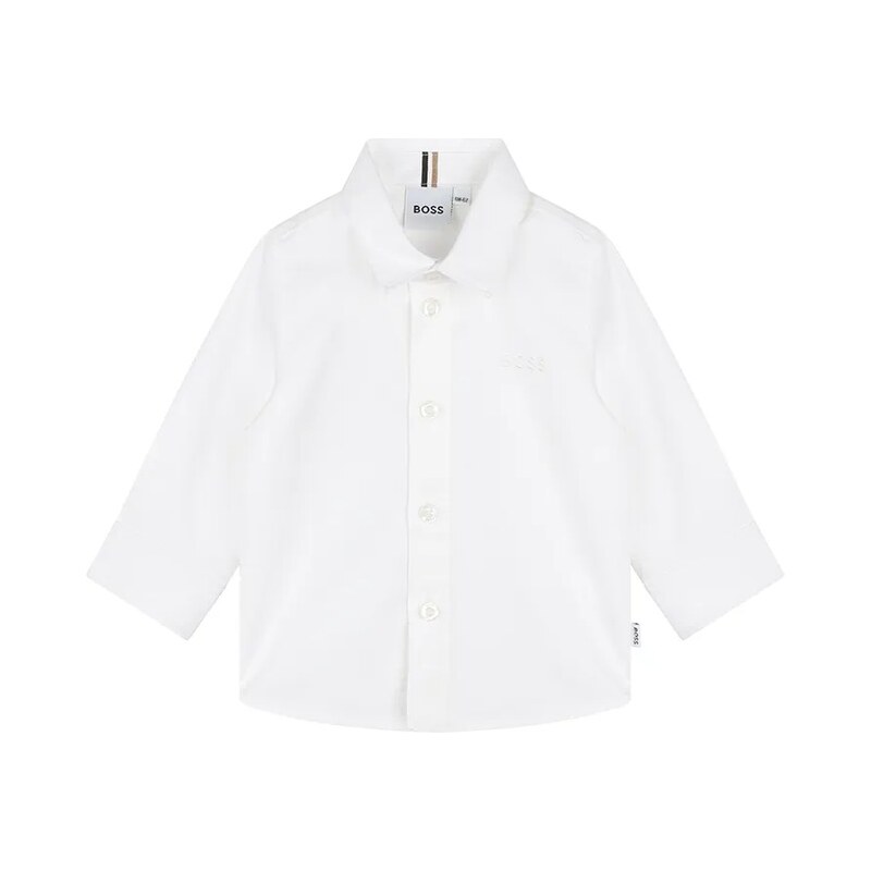 Bavlnená košeľa pre bábätká BOSS 65176864