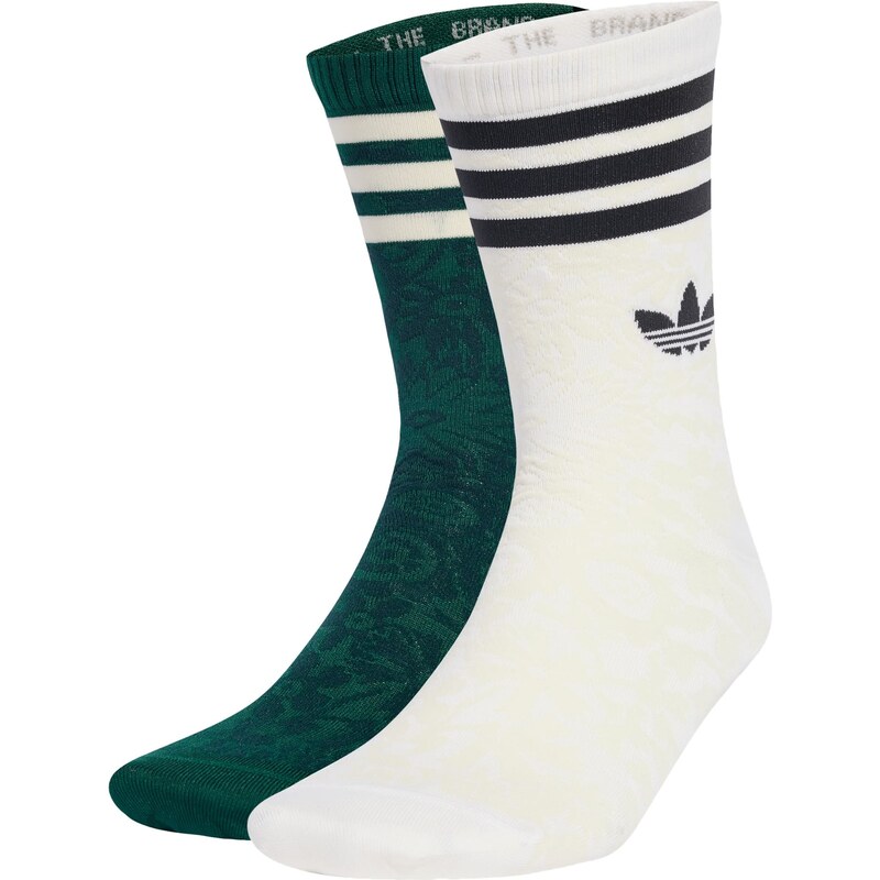 ADIDAS ORIGINALS Ponožky X Liberty London svetlobéžová / tmavozelená / 65201373