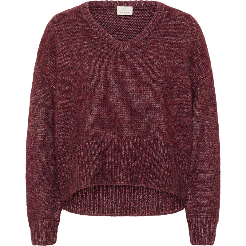 Kaffe Sveter Trina merlotová 65730891