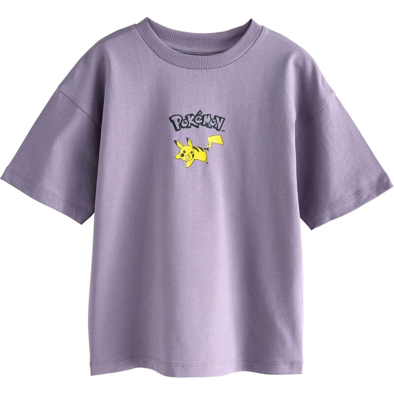 Next Tričko Pokémon námornícka modrá / svetlomodrá / žltá / fialová 65993094