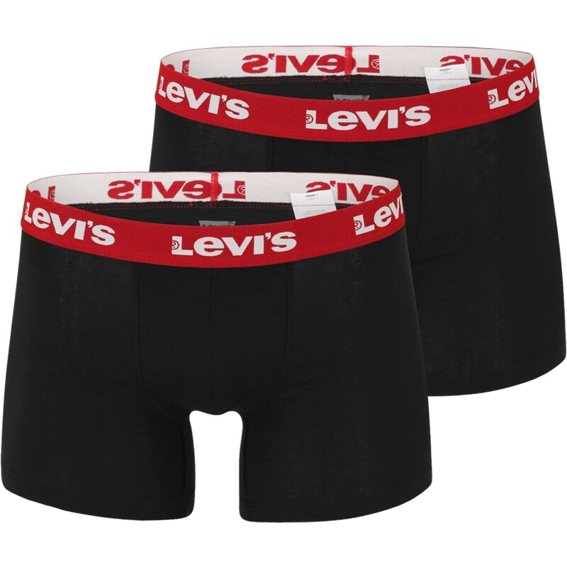 LEVIS Boxerky červená / čierna / biela 65175769