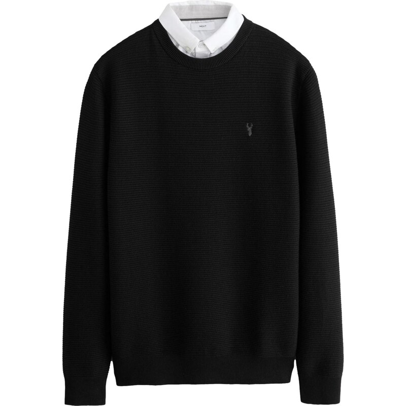 Next Sveter sivá / čierna / biela 65660617