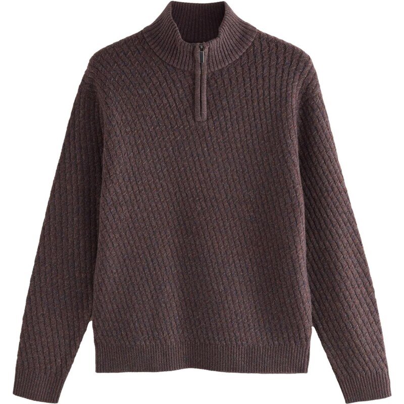 Next Sveter hnedá 65660635