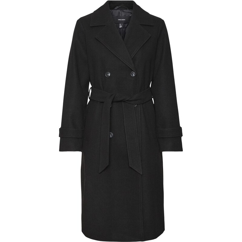 VERO MODA Prechodný kabát VMFORTUNEVEGA čierna 65772471