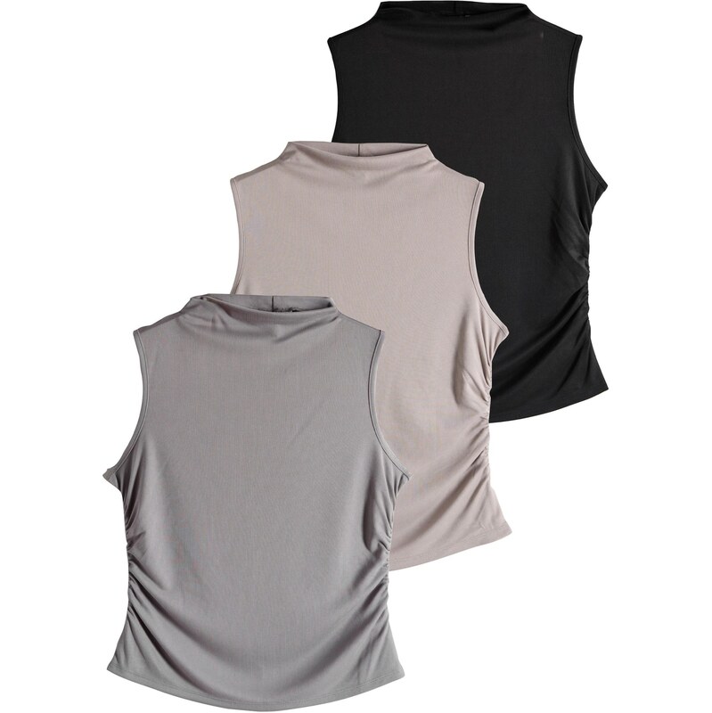 The Set Top sivá / tmavošedá / čierna 65660299