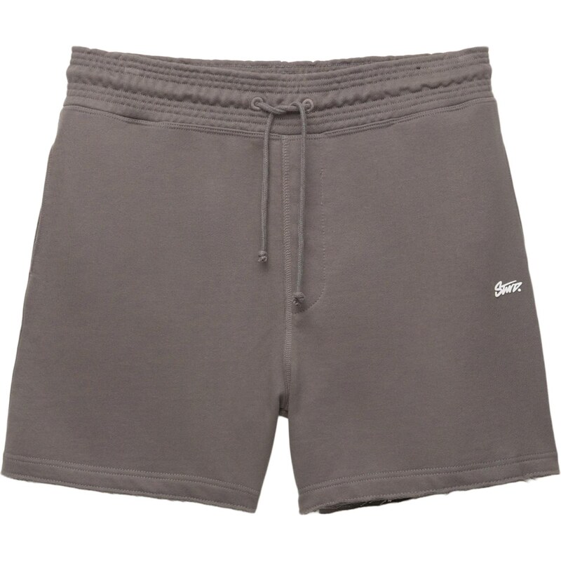 Pull&Bear Nohavice STWD tmavosivá / biela 65661738