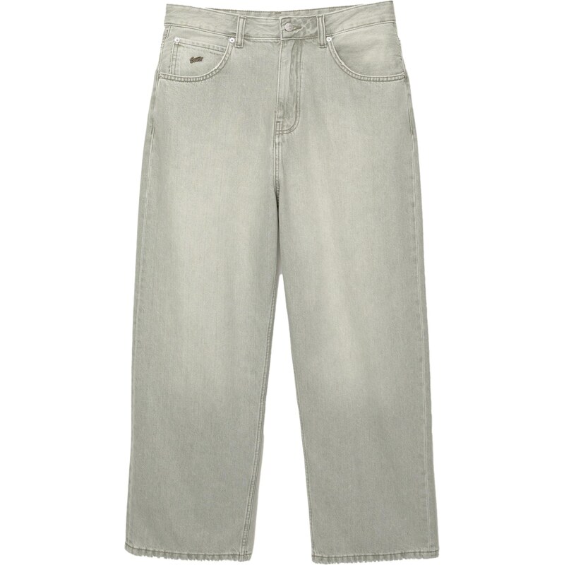 Pull&Bear Džínsy pastelovo zelená 65175622