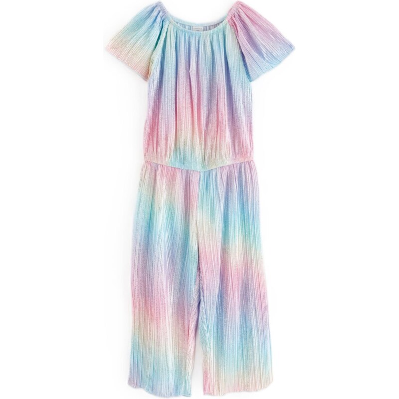 Lindex Overal svetlomodrá / fialová / oranžová / ružová 65658550